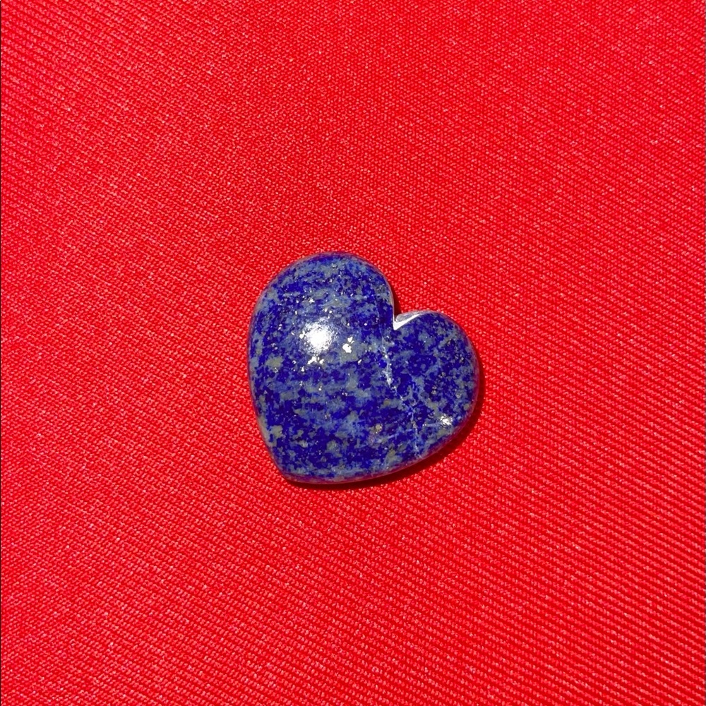 Lapis Lazuli heart